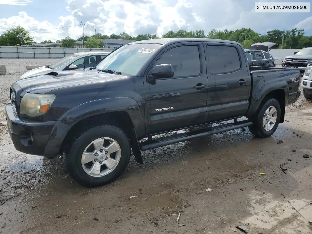 2009 Toyota Tacoma Double Cab VIN: 3TMLU42N09M028506 Lot: 56977785