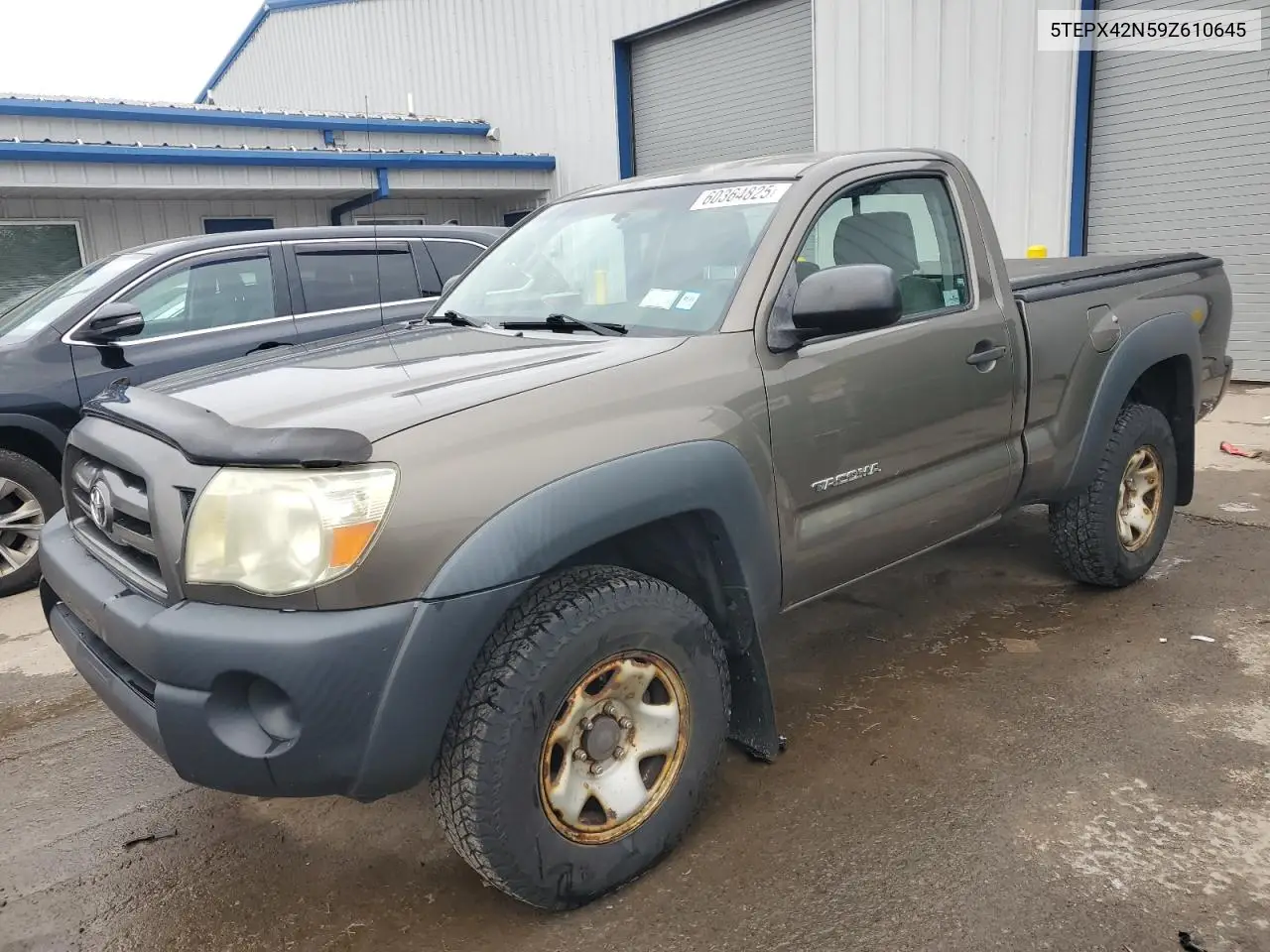 2009 Toyota Tacoma VIN: 5TEPX42N59Z610645 Lot: 60364825