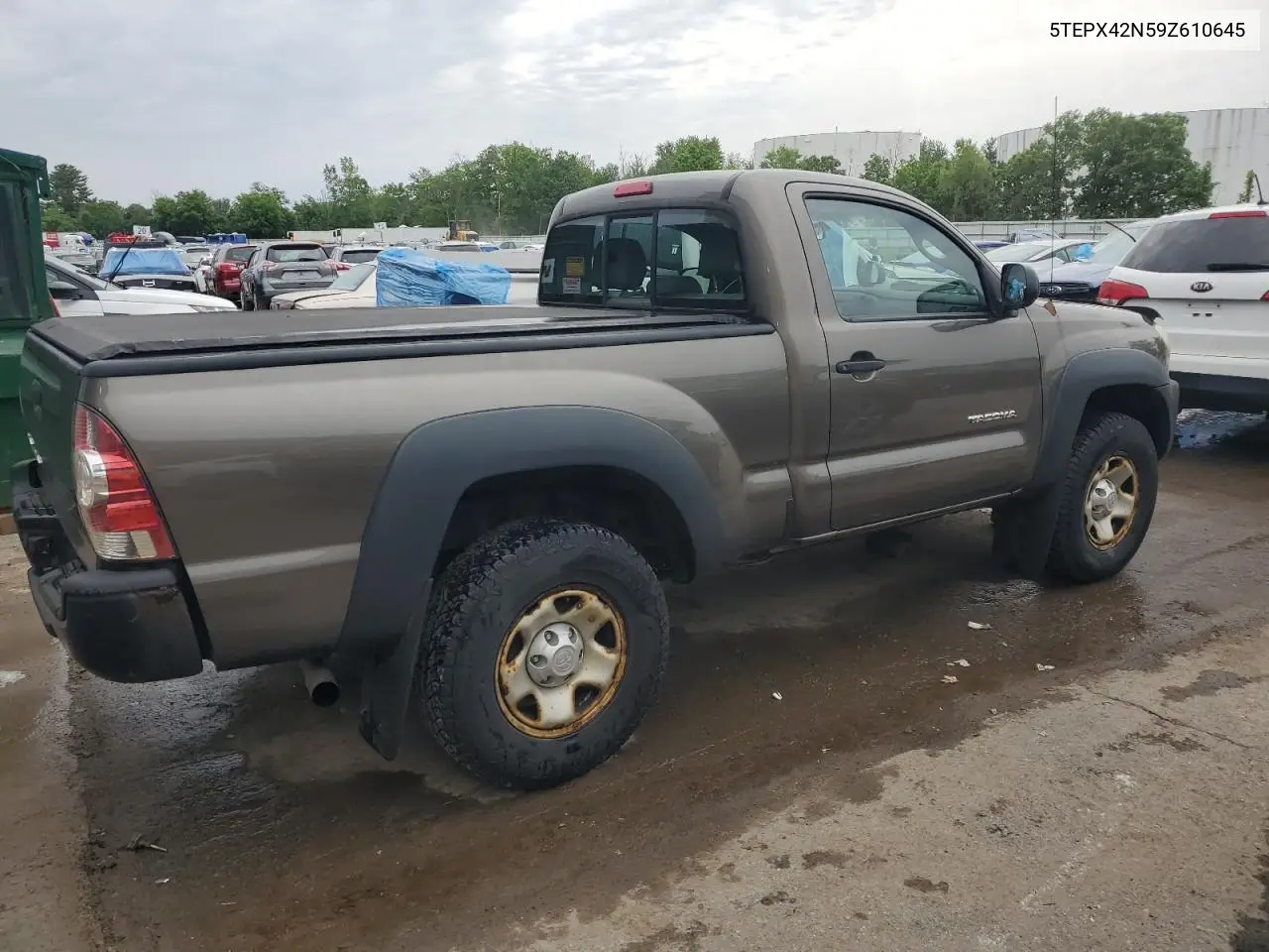 2009 Toyota Tacoma VIN: 5TEPX42N59Z610645 Lot: 60364825