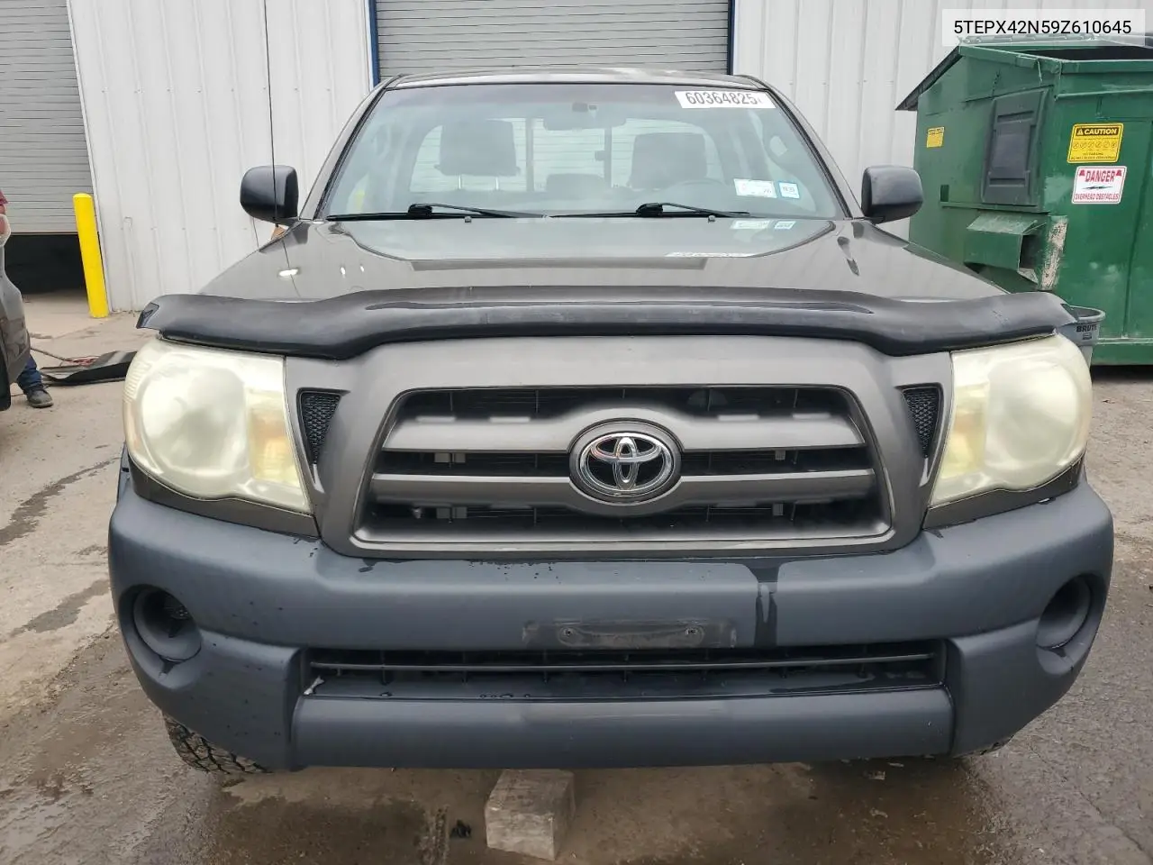 2009 Toyota Tacoma VIN: 5TEPX42N59Z610645 Lot: 60364825
