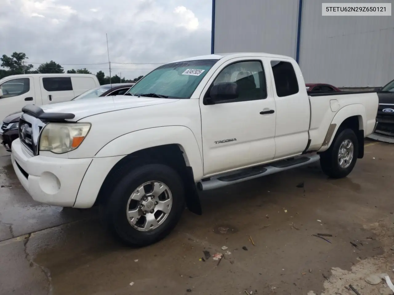 2009 Toyota Tacoma Prerunner Access Cab VIN: 5TETU62N29Z650121 Lot: 62497925