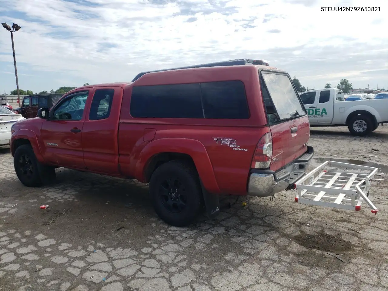 2009 Toyota Tacoma Access Cab VIN: 5TEUU42N79Z650821 Lot: 62543715