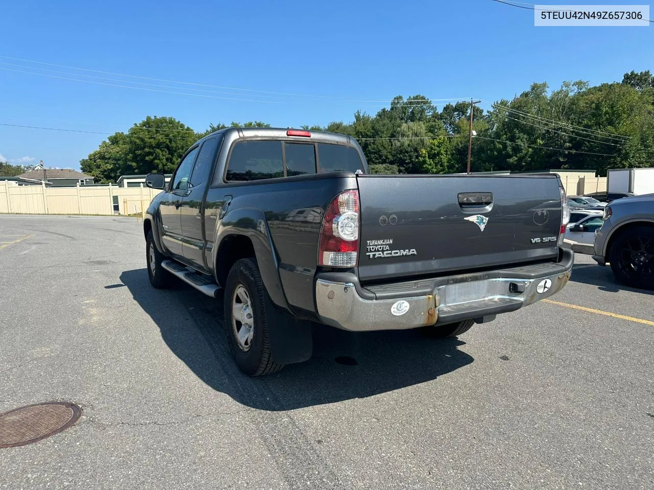 2009 Toyota Tacoma Access Cab VIN: 5TEUU42N49Z657306 Lot: 69416564