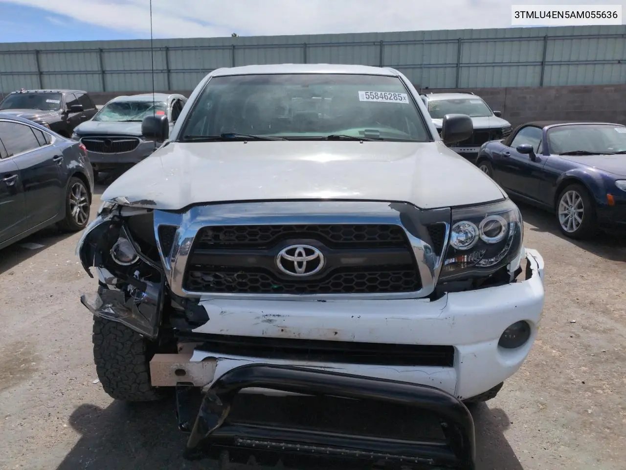 2010 Toyota Tacoma Double Cab VIN: 3TMLU4EN5AM055636 Lot: 55846285