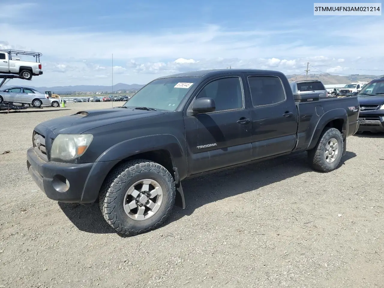3tmmu4fn3am021214 3TMMU4FN3AM021214 2010 Toyota Tacoma Double Cab Long Bed