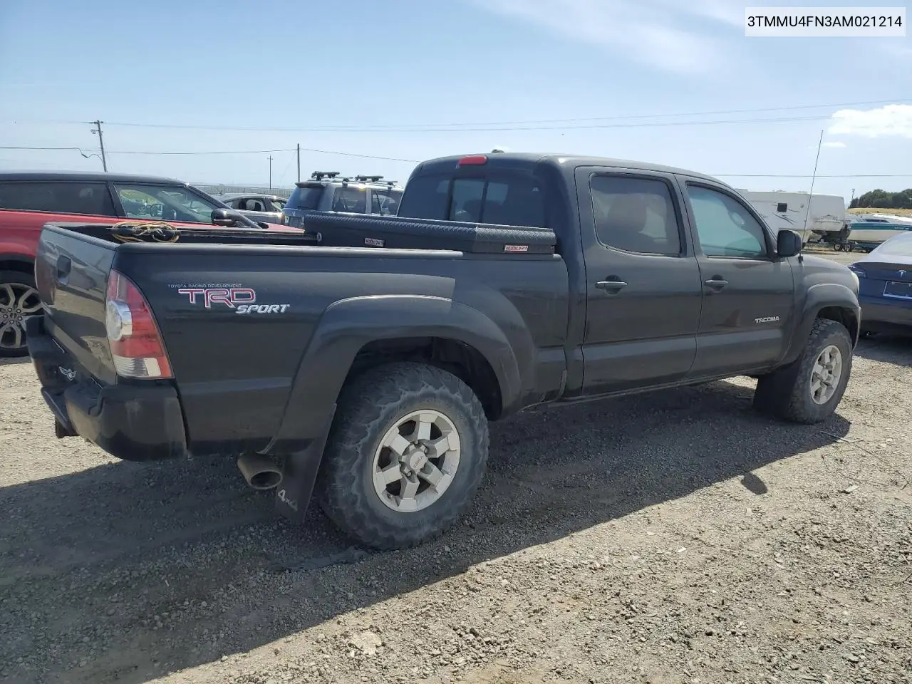 3tmmu4fn3am021214 3TMMU4FN3AM021214 2010 Toyota Tacoma Double Cab Long Bed