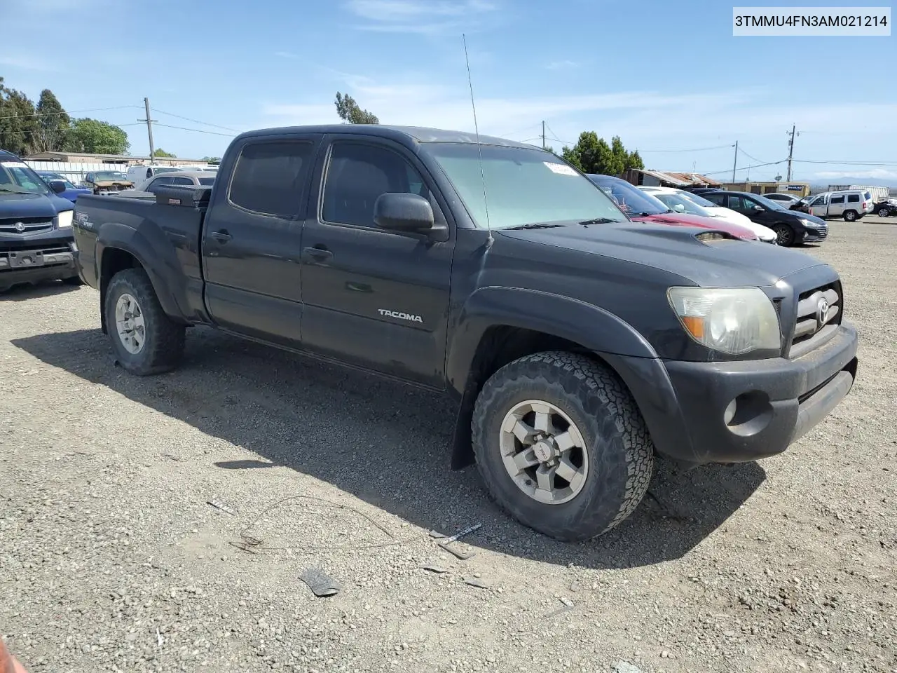 3tmmu4fn3am021214 3TMMU4FN3AM021214 2010 Toyota Tacoma Double Cab Long Bed