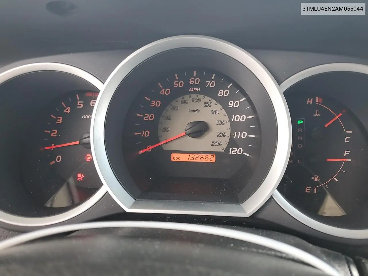 2010 Toyota Tacoma Double Cab VIN: 3TMLU4EN2AM055044 Lot: 62591465