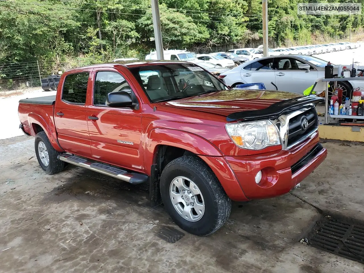 2010 Toyota Tacoma Double Cab VIN: 3TMLU4EN2AM055044 Lot: 62591465