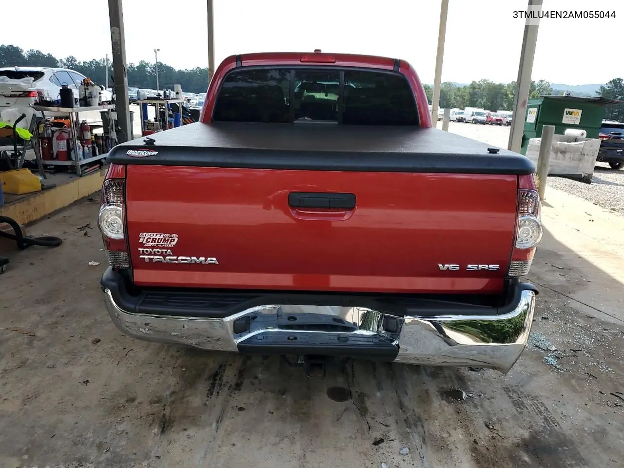 2010 Toyota Tacoma Double Cab VIN: 3TMLU4EN2AM055044 Lot: 62591465