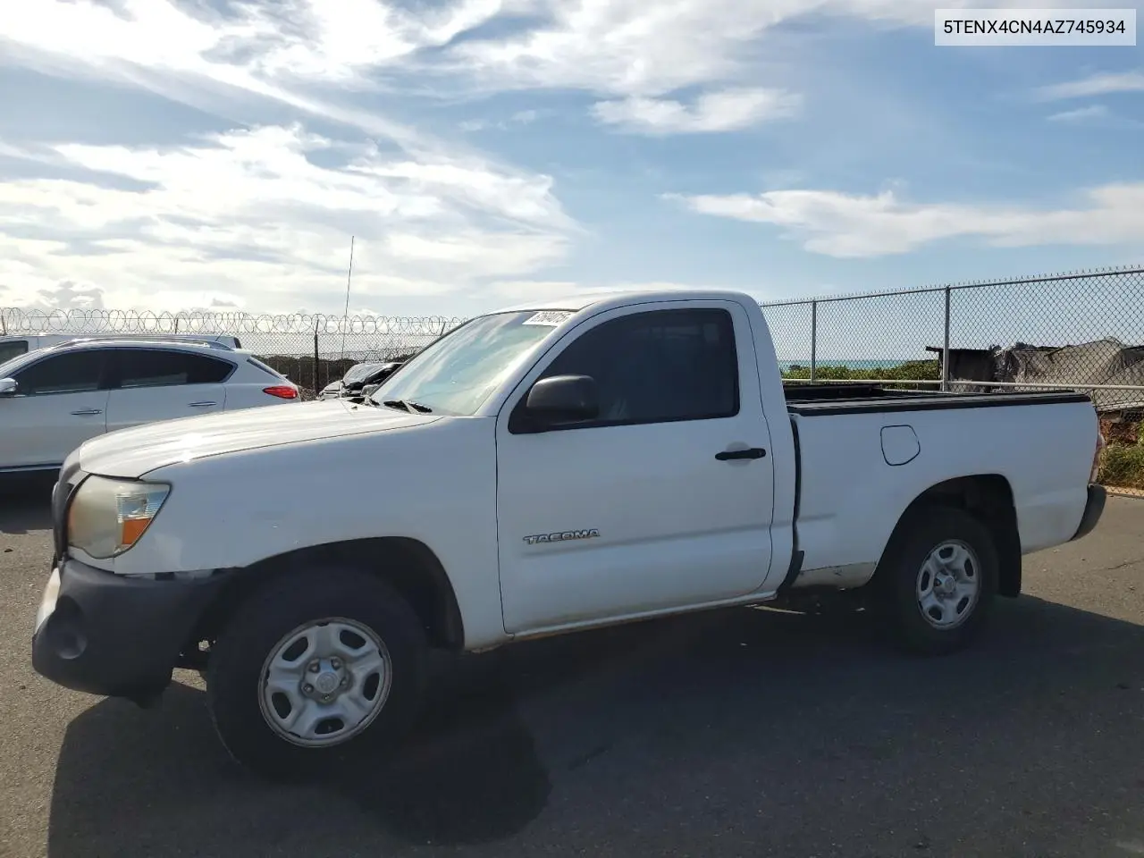 2010 Toyota Tacoma VIN: 5TENX4CN4AZ745934 Lot: 62604015