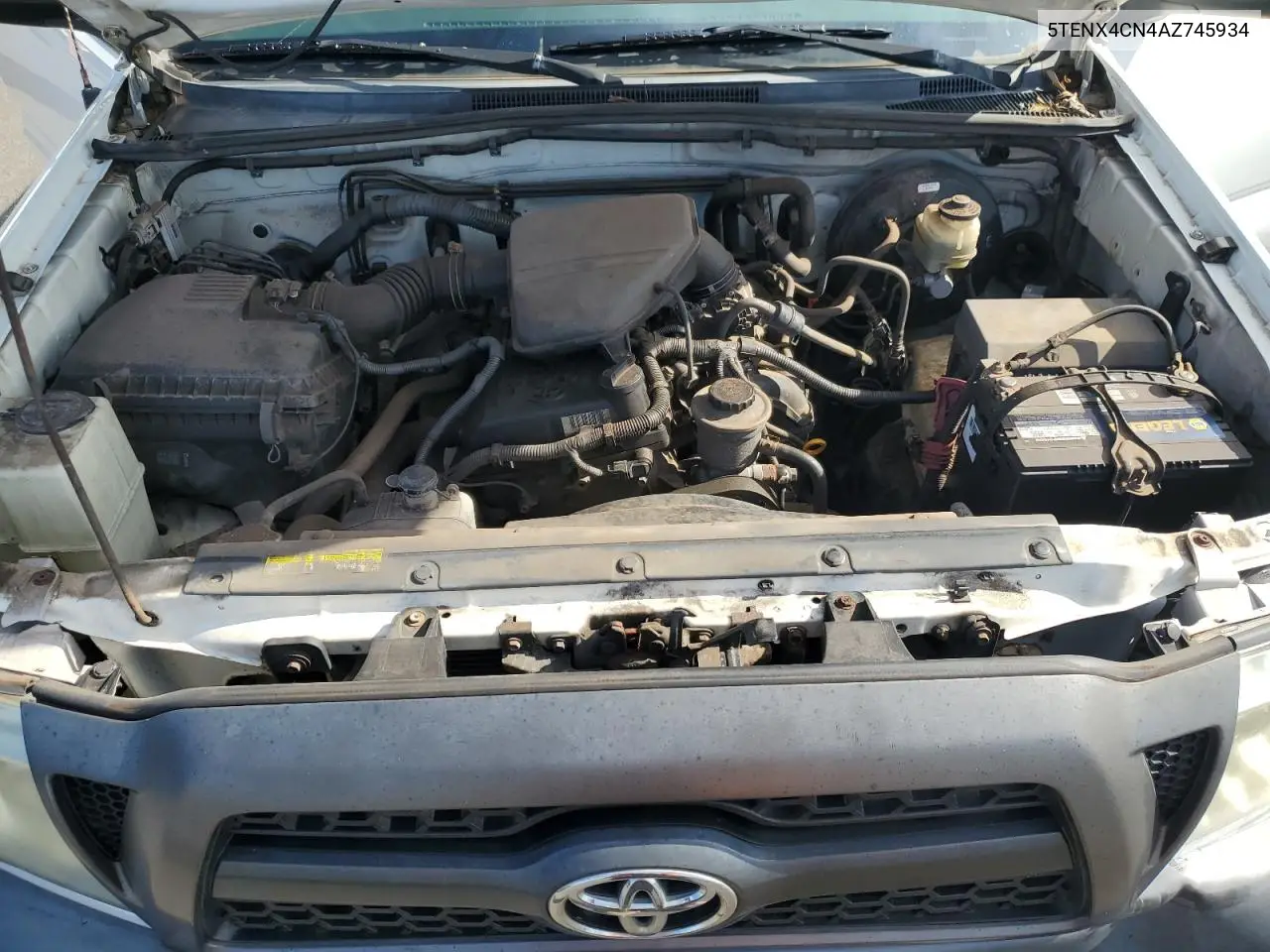 2010 Toyota Tacoma VIN: 5TENX4CN4AZ745934 Lot: 62604015