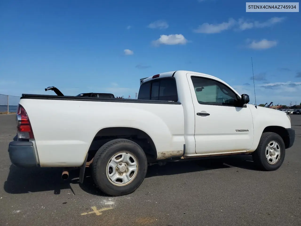 2010 Toyota Tacoma VIN: 5TENX4CN4AZ745934 Lot: 62604015