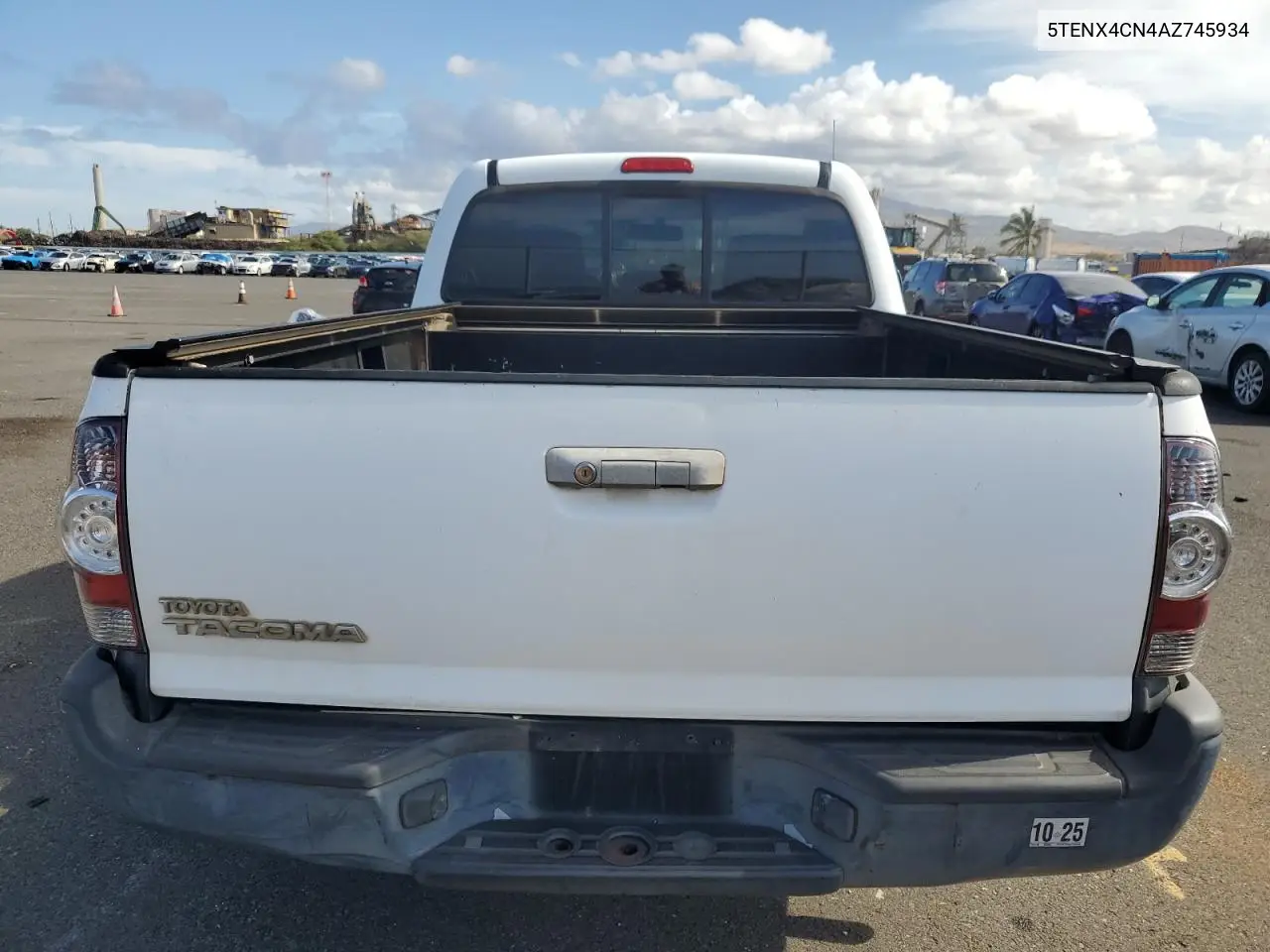 2010 Toyota Tacoma VIN: 5TENX4CN4AZ745934 Lot: 62604015