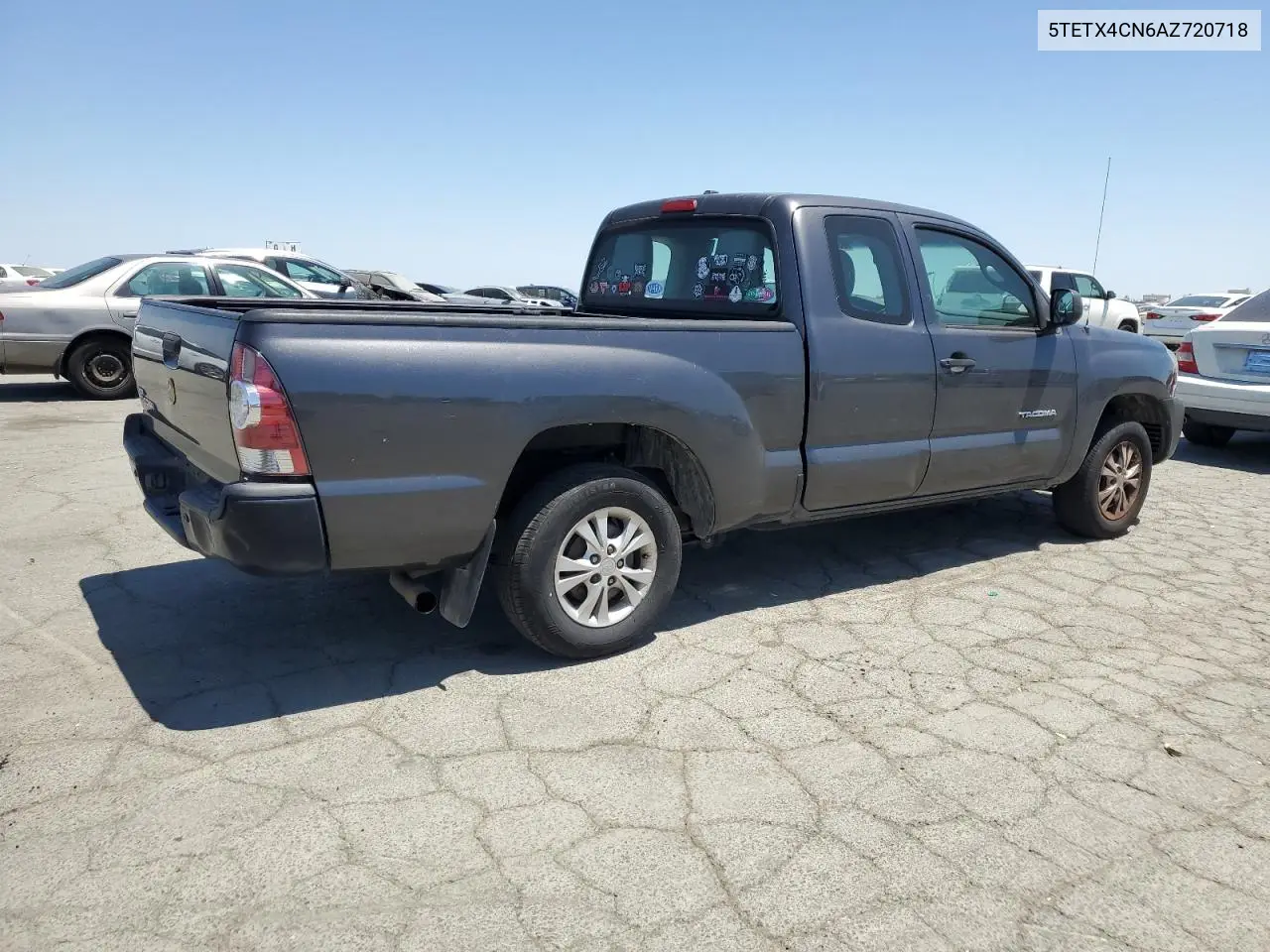 2010 Toyota Tacoma Access Cab VIN: 5TETX4CN6AZ720718 Lot: 63232475