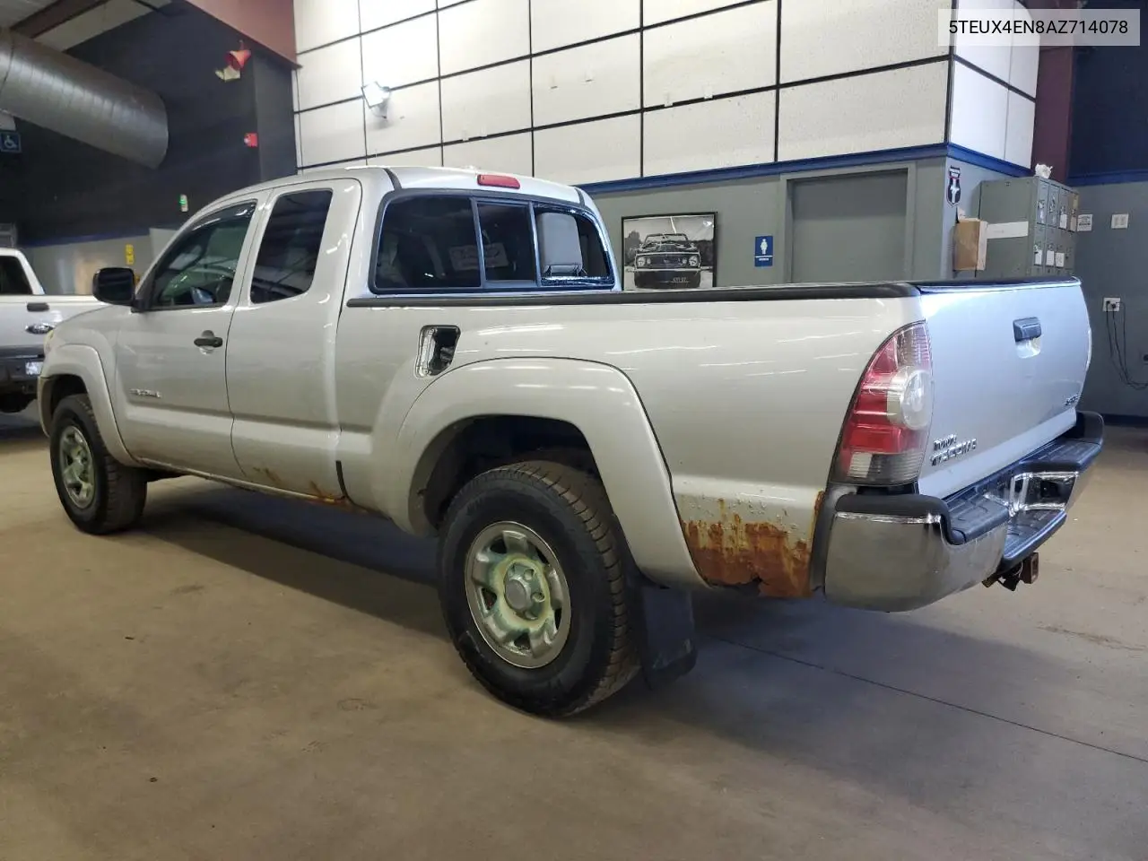 2010 Toyota Tacoma Access Cab VIN: 5TEUX4EN8AZ714078 Lot: 63650775