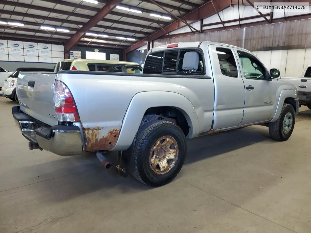2010 Toyota Tacoma Access Cab VIN: 5TEUX4EN8AZ714078 Lot: 63650775