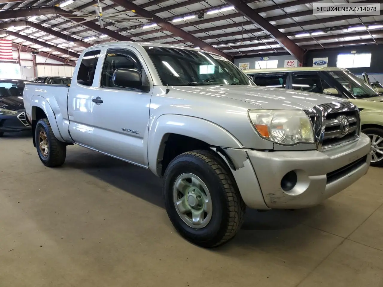 2010 Toyota Tacoma Access Cab VIN: 5TEUX4EN8AZ714078 Lot: 63650775