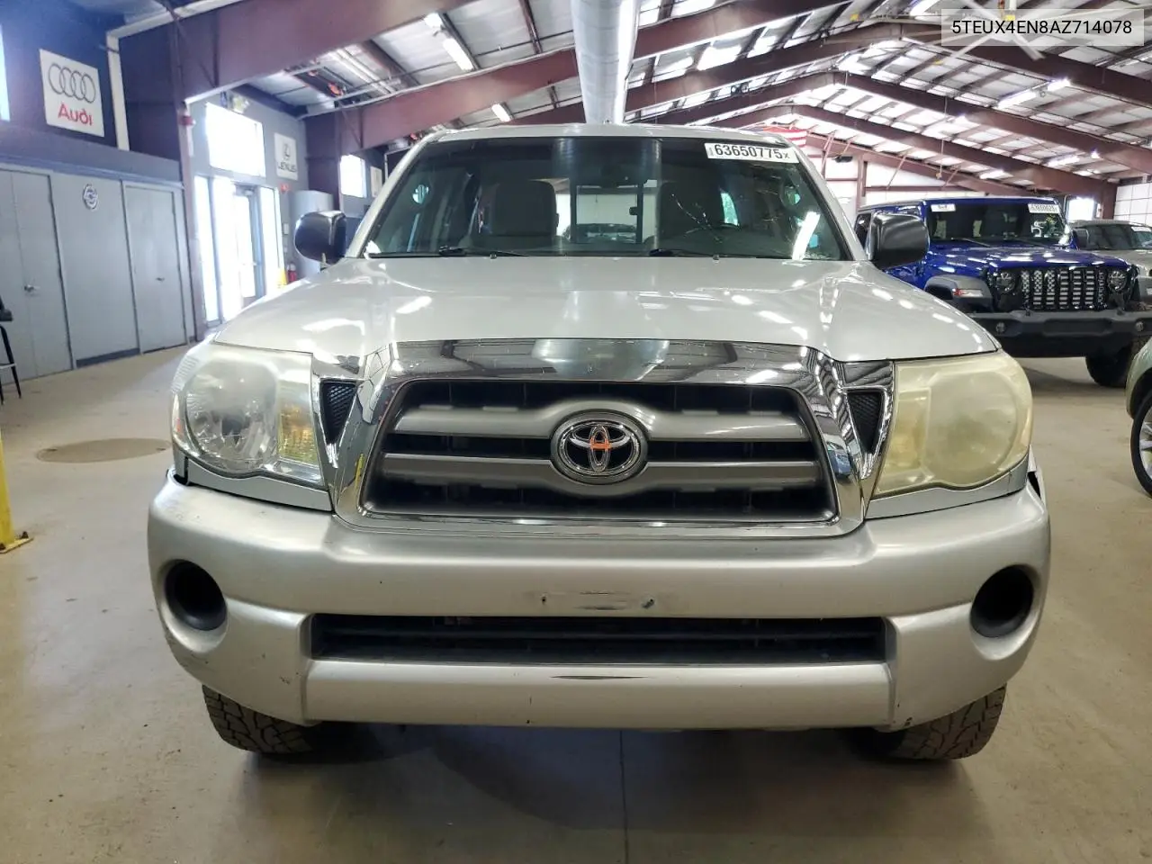 2010 Toyota Tacoma Access Cab VIN: 5TEUX4EN8AZ714078 Lot: 63650775