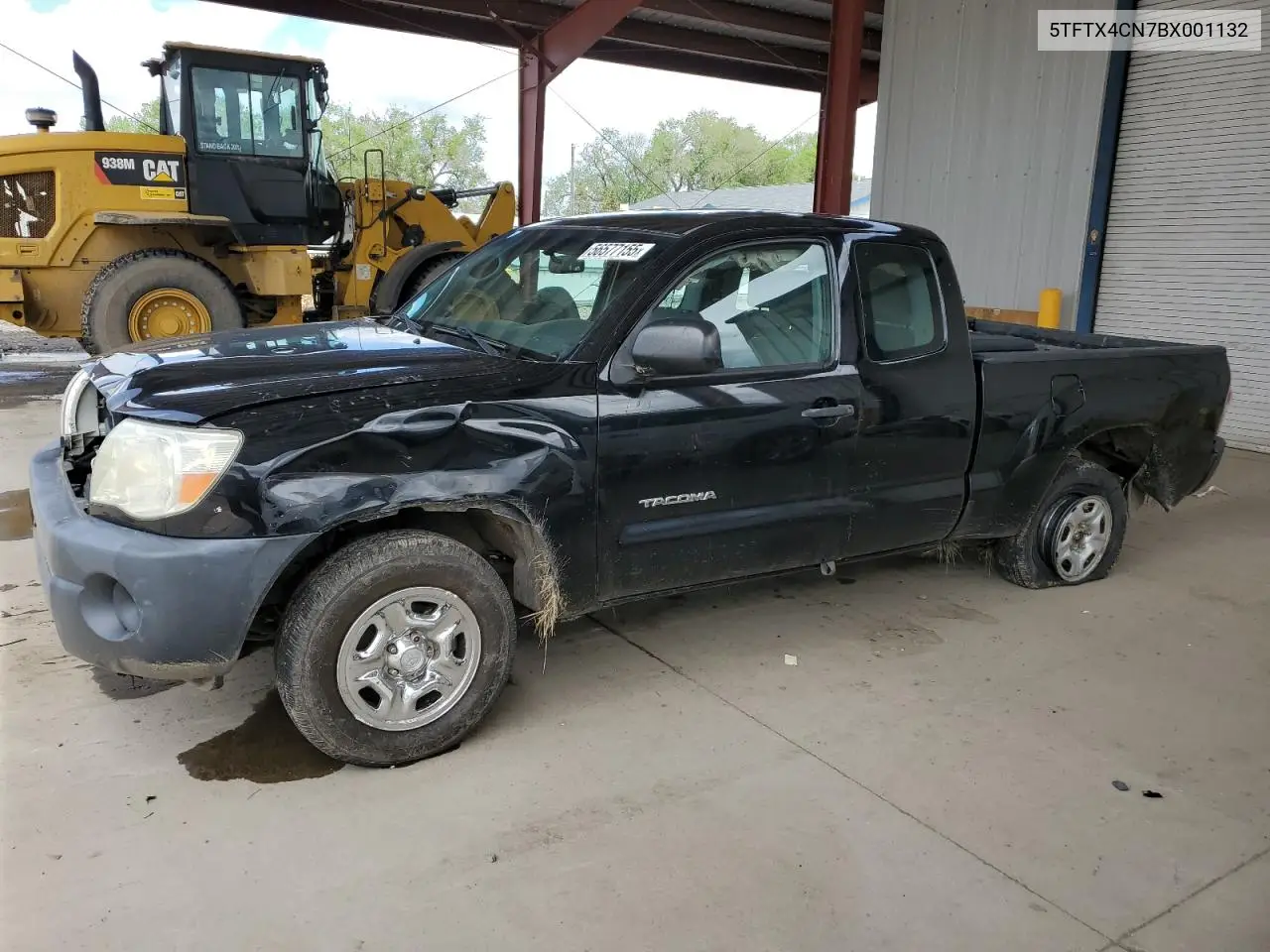 2011 Toyota Tacoma Access Cab VIN: 5TFTX4CN7BX001132 Lot: 56577155