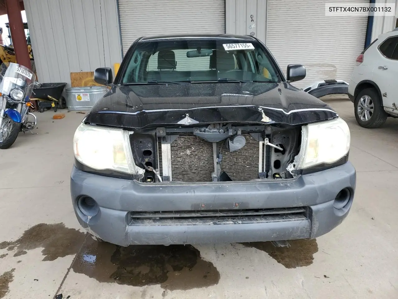 2011 Toyota Tacoma Access Cab VIN: 5TFTX4CN7BX001132 Lot: 56577155