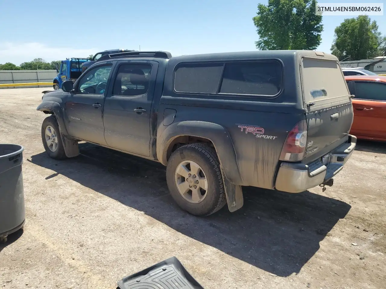 2011 Toyota Tacoma Double Cab VIN: 3TMLU4EN5BM062426 Lot: 56662325