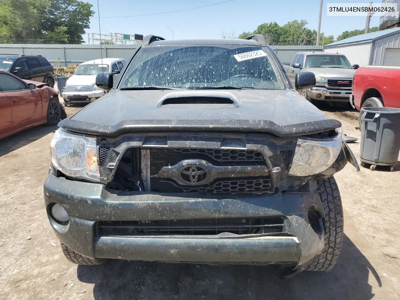 2011 Toyota Tacoma Double Cab VIN: 3TMLU4EN5BM062426 Lot: 56662325