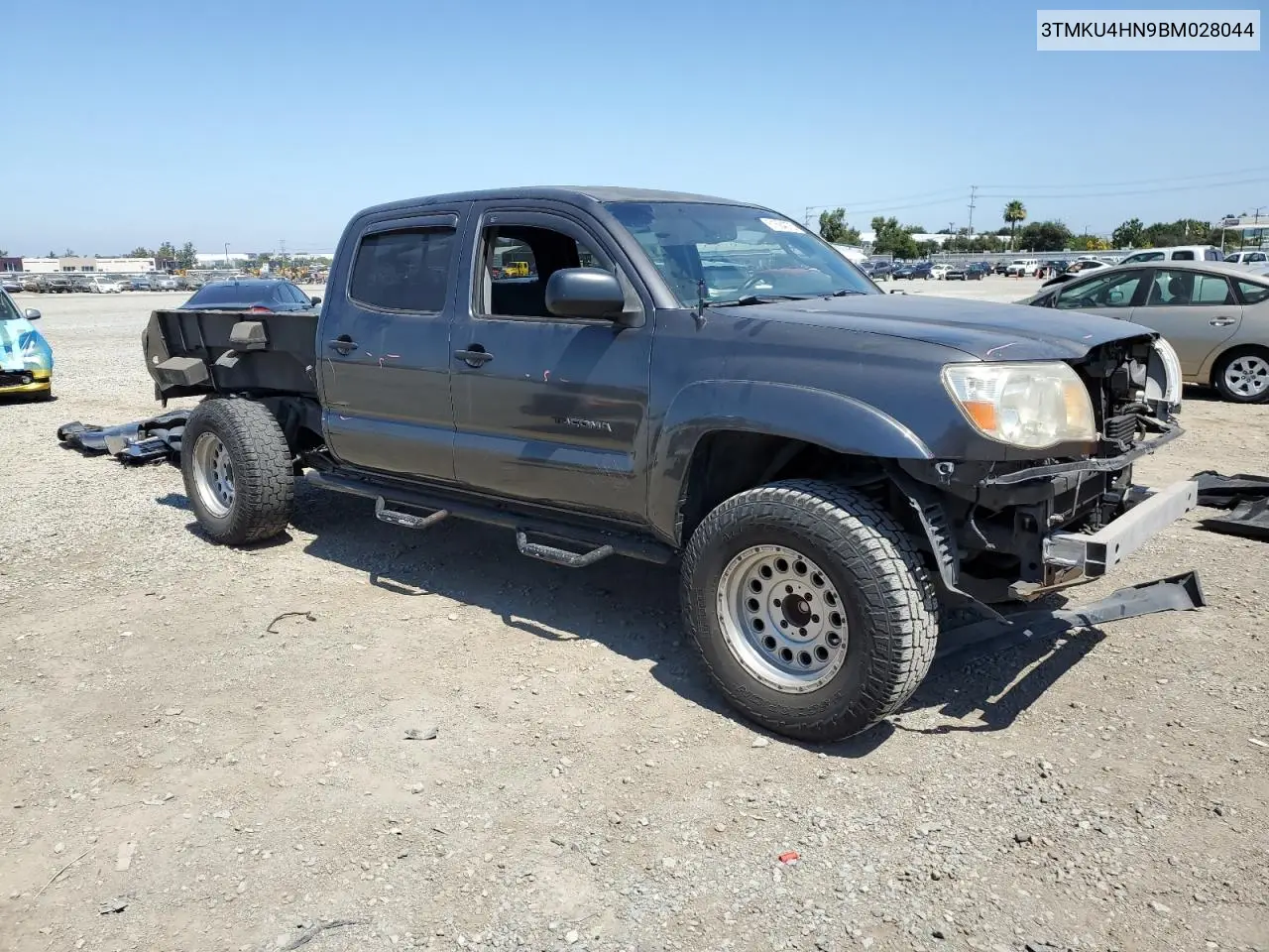 2011 Toyota Tacoma Double Cab Prerunner Long Bed VIN: 3TMKU4HN9BM028044 Lot: 61684075