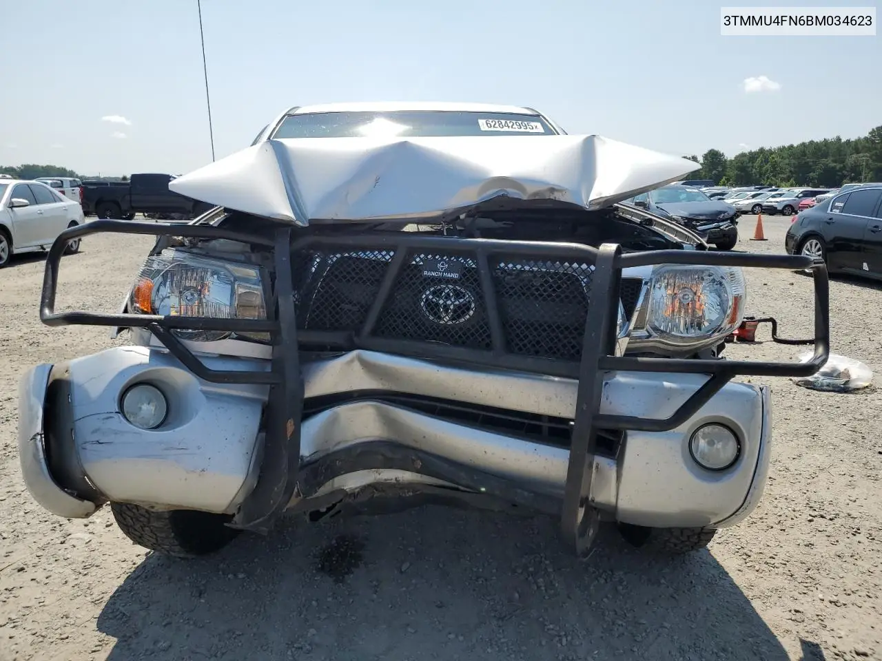 2011 Toyota Tacoma Double Cab Long Bed VIN: 3TMMU4FN6BM034623 Lot: 62842995
