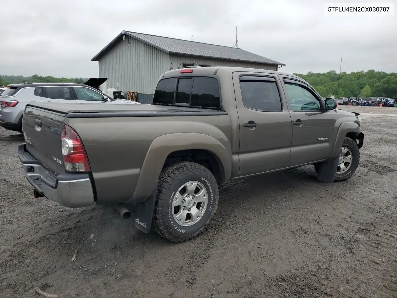 2012 Toyota Tacoma Double Cab VIN: 5TFLU4EN2CX030707 Lot: 56797575