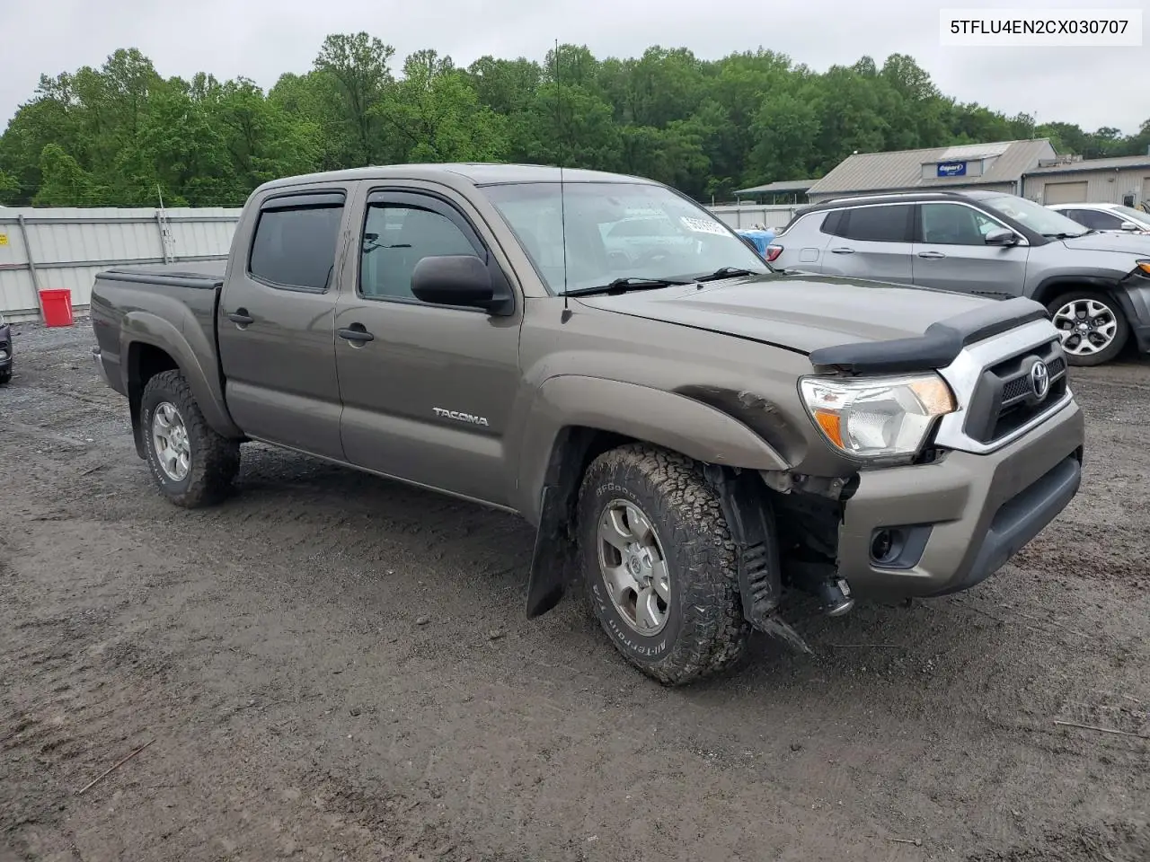 2012 Toyota Tacoma Double Cab VIN: 5TFLU4EN2CX030707 Lot: 56797575