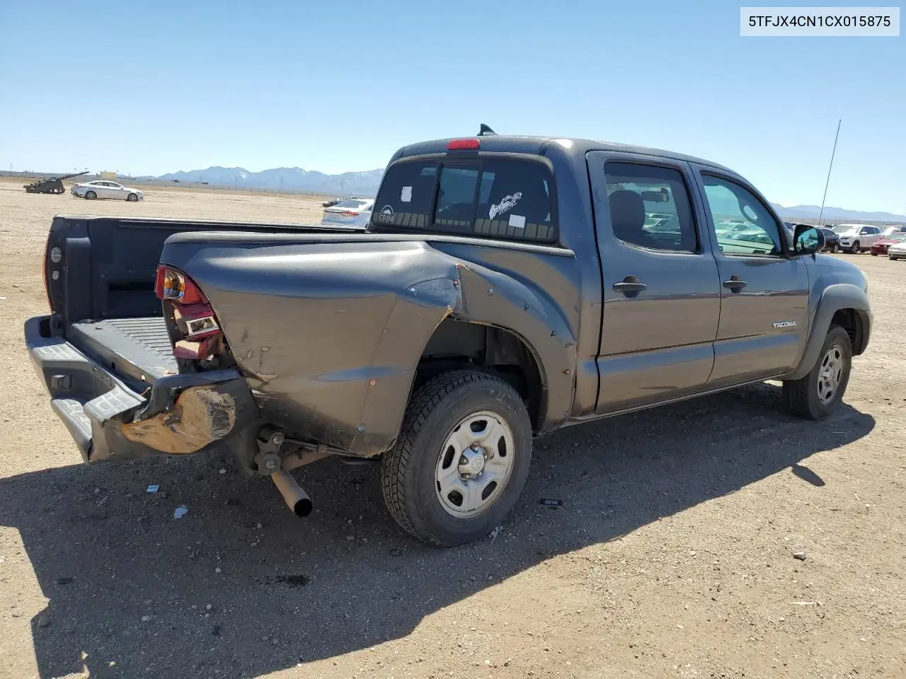 5tfjx4cn1cx015875 5TFJX4CN1CX015875 2012 Toyota Tacoma Double Cab
