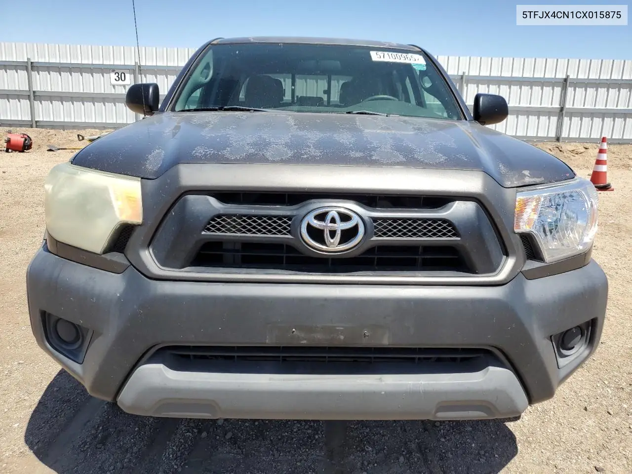 5tfjx4cn1cx015875 5TFJX4CN1CX015875 2012 Toyota Tacoma Double Cab