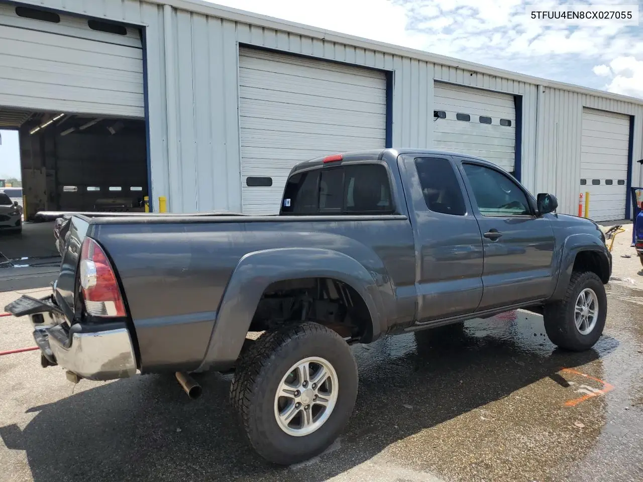 2012 Toyota Tacoma VIN: 5TFUU4EN8CX027055 Lot: 62673155