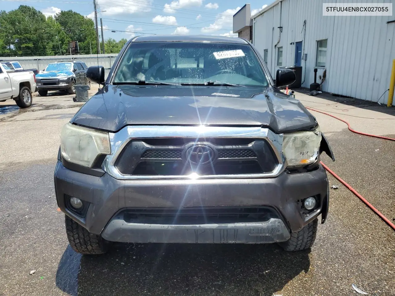 2012 Toyota Tacoma VIN: 5TFUU4EN8CX027055 Lot: 62673155