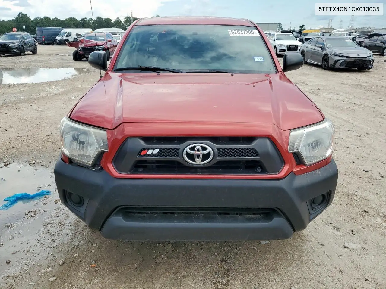 2012 Toyota Tacoma Access Cab VIN: 5TFTX4CN1CX013035 Lot: 62837305