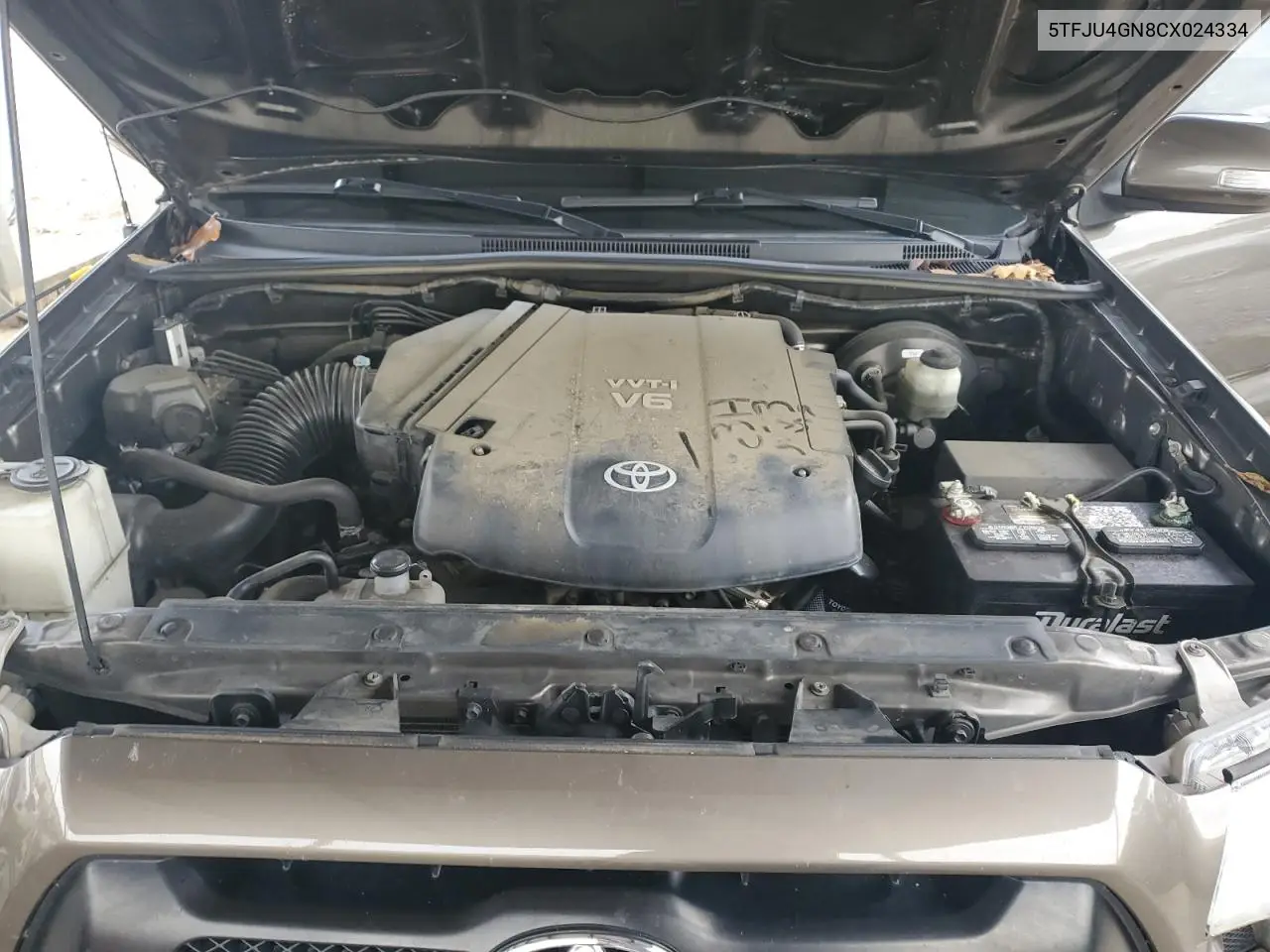 2012 Toyota Tacoma Double Cab Prerunner VIN: 5TFJU4GN8CX024334 Lot: 62858355