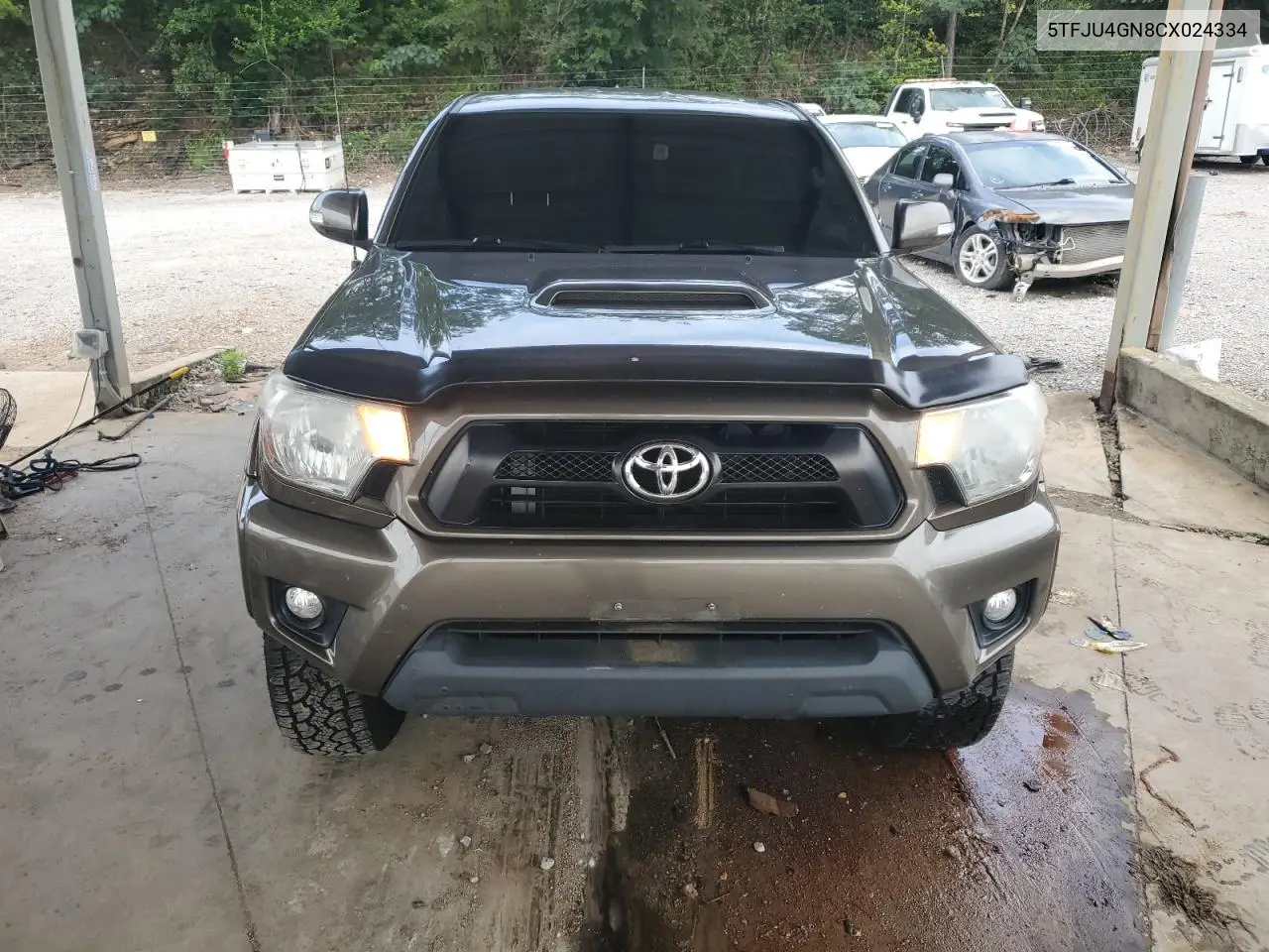 2012 Toyota Tacoma Double Cab Prerunner VIN: 5TFJU4GN8CX024334 Lot: 62858355