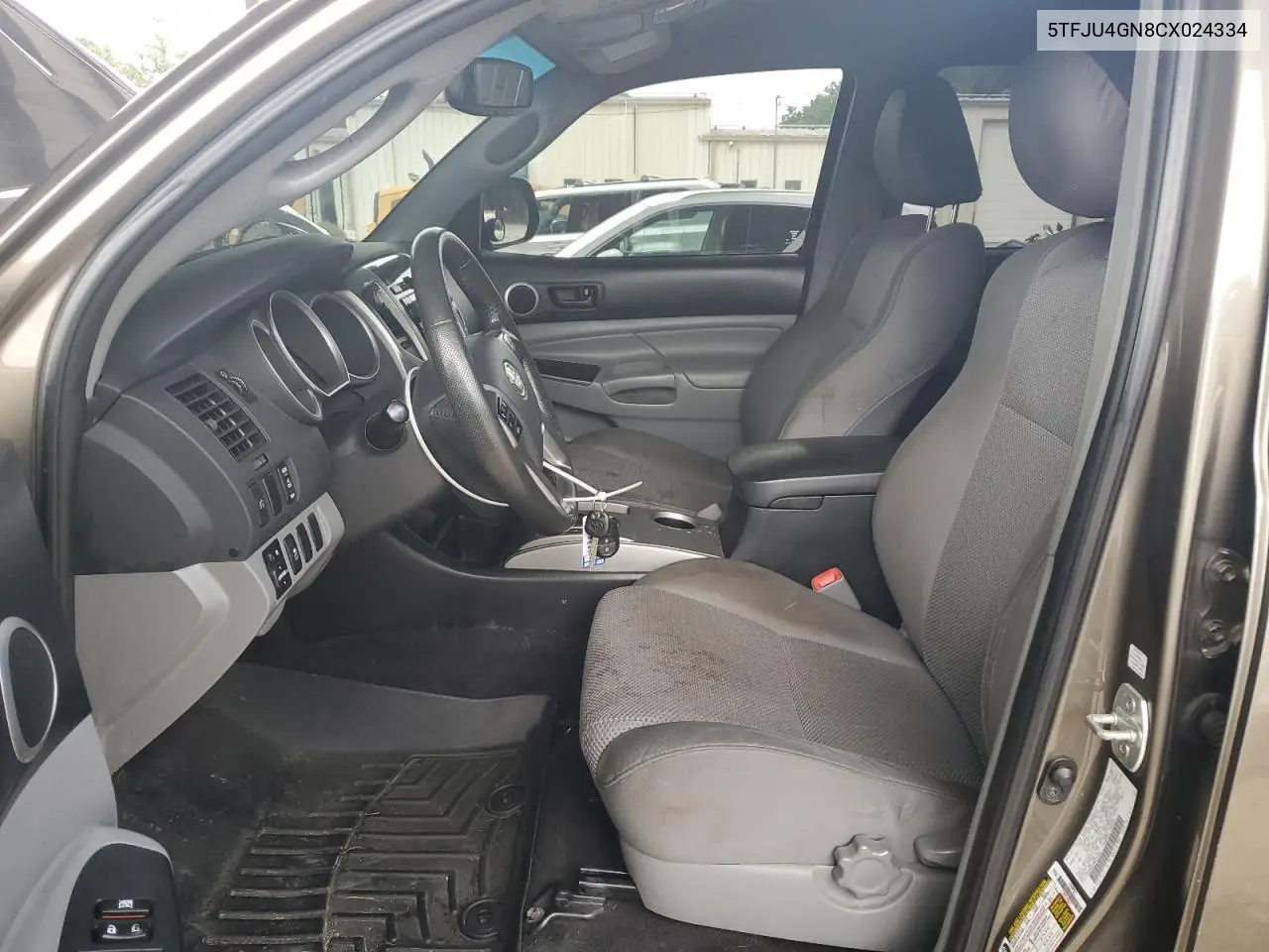 2012 Toyota Tacoma Double Cab Prerunner VIN: 5TFJU4GN8CX024334 Lot: 62858355