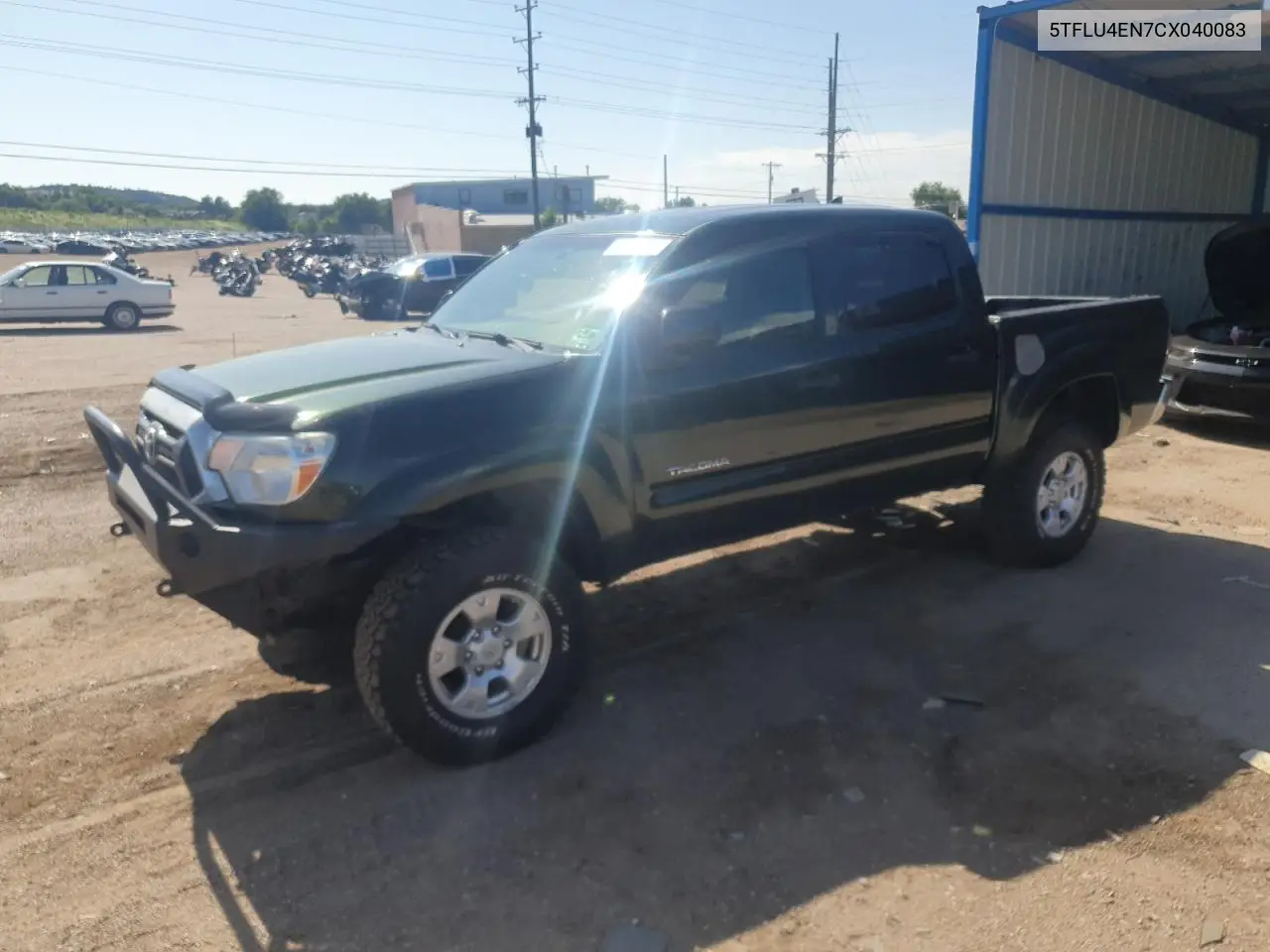 2012 Toyota Tacoma Double Cab VIN: 5TFLU4EN7CX040083 Lot: 62944205