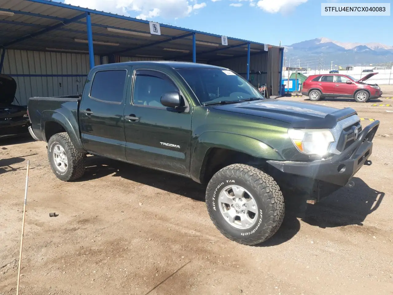 2012 Toyota Tacoma Double Cab VIN: 5TFLU4EN7CX040083 Lot: 62944205