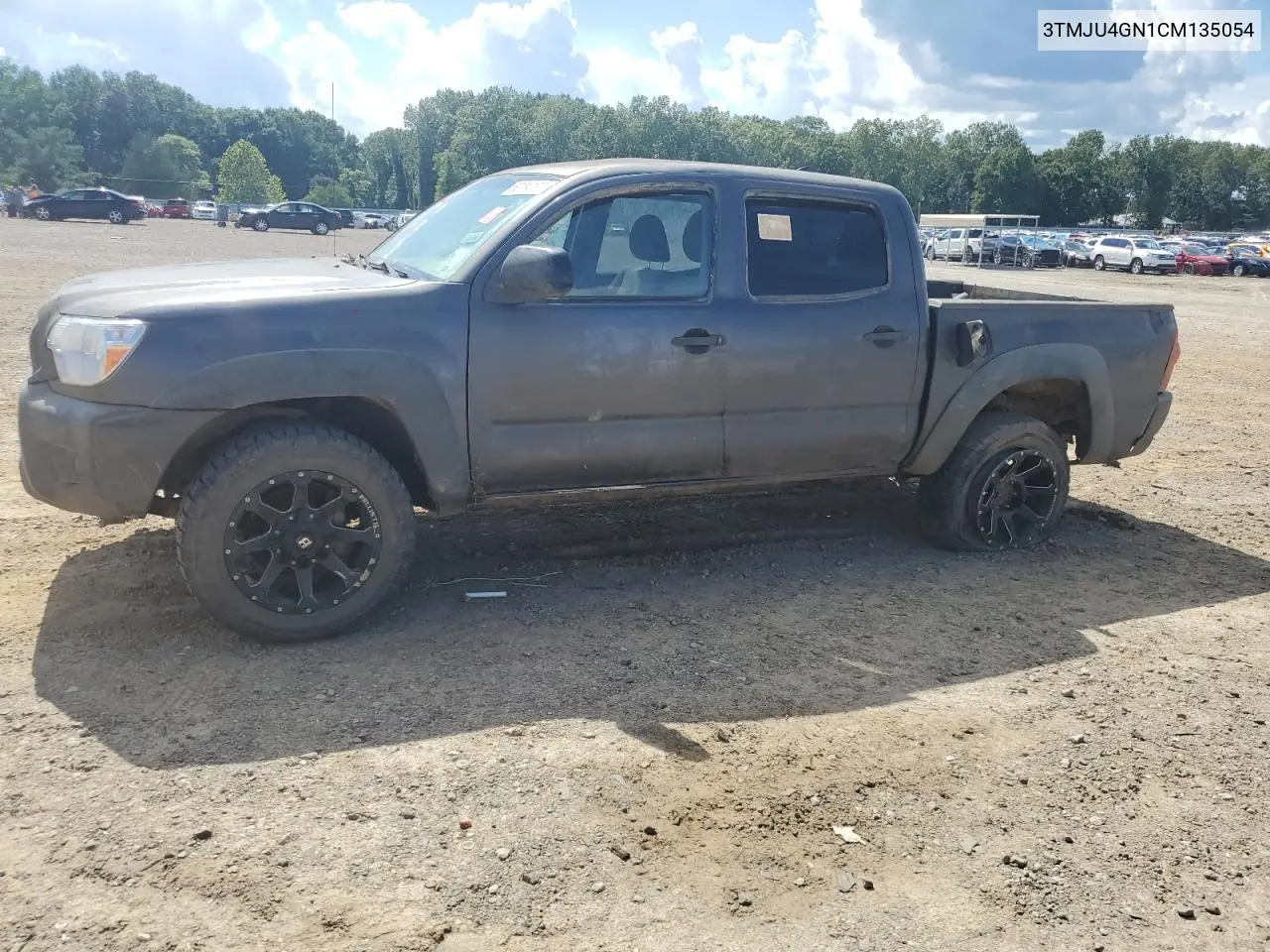 2012 Toyota Tacoma Double Cab Prerunner VIN: 3TMJU4GN1CM135054 Lot: 63114105