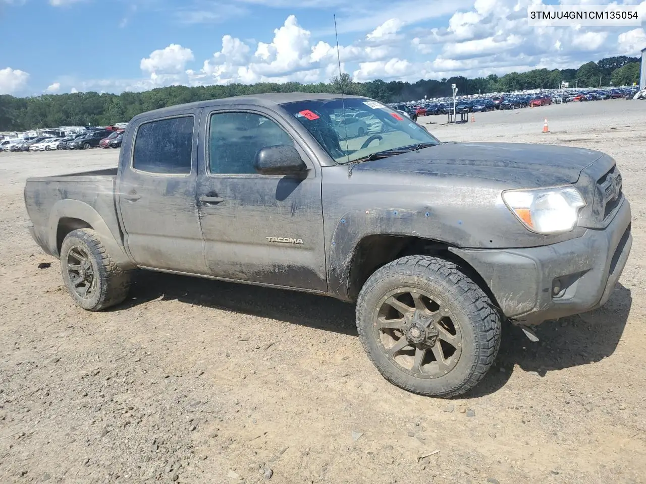 2012 Toyota Tacoma Double Cab Prerunner VIN: 3TMJU4GN1CM135054 Lot: 63114105