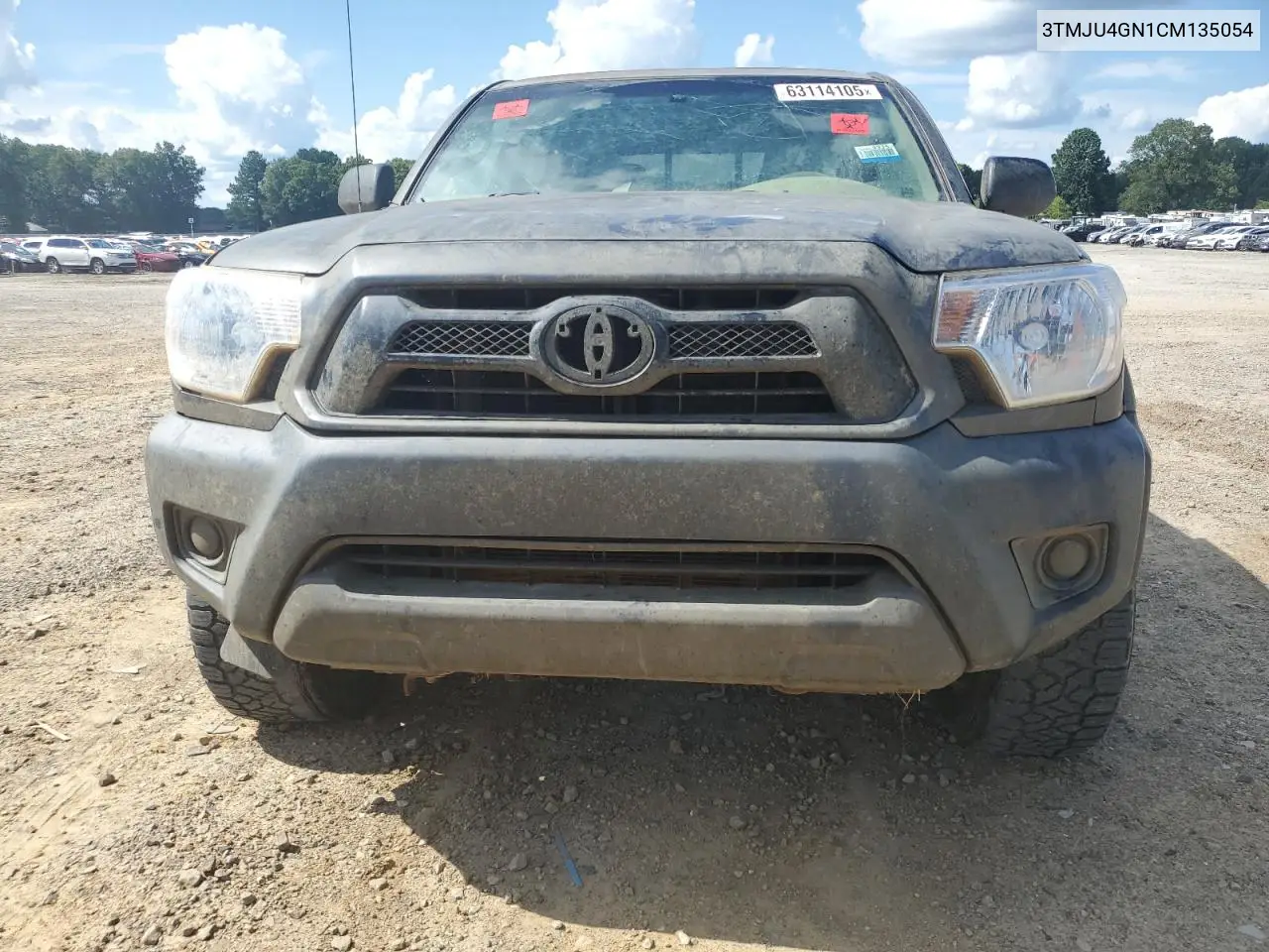 2012 Toyota Tacoma Double Cab Prerunner VIN: 3TMJU4GN1CM135054 Lot: 63114105