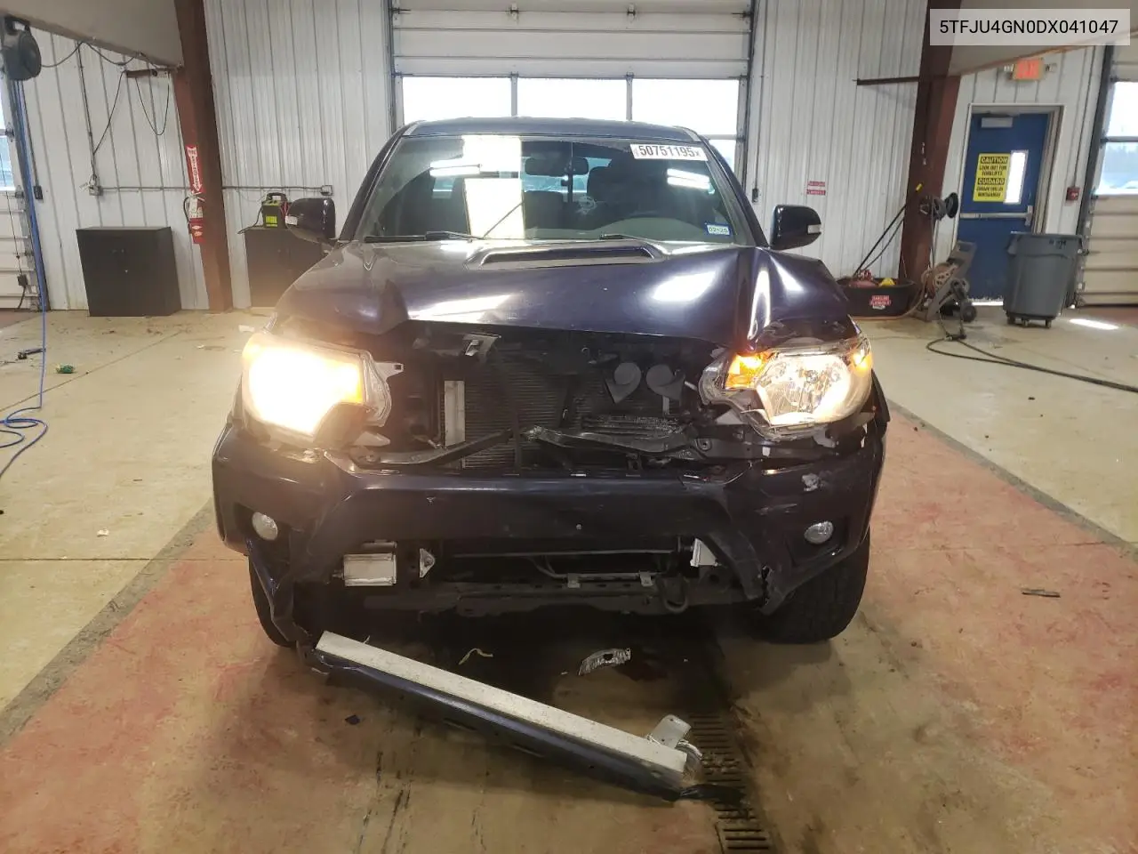 2013 Toyota Tacoma Double Cab Prerunner VIN: 5TFJU4GN0DX041047 Lot: 50751195