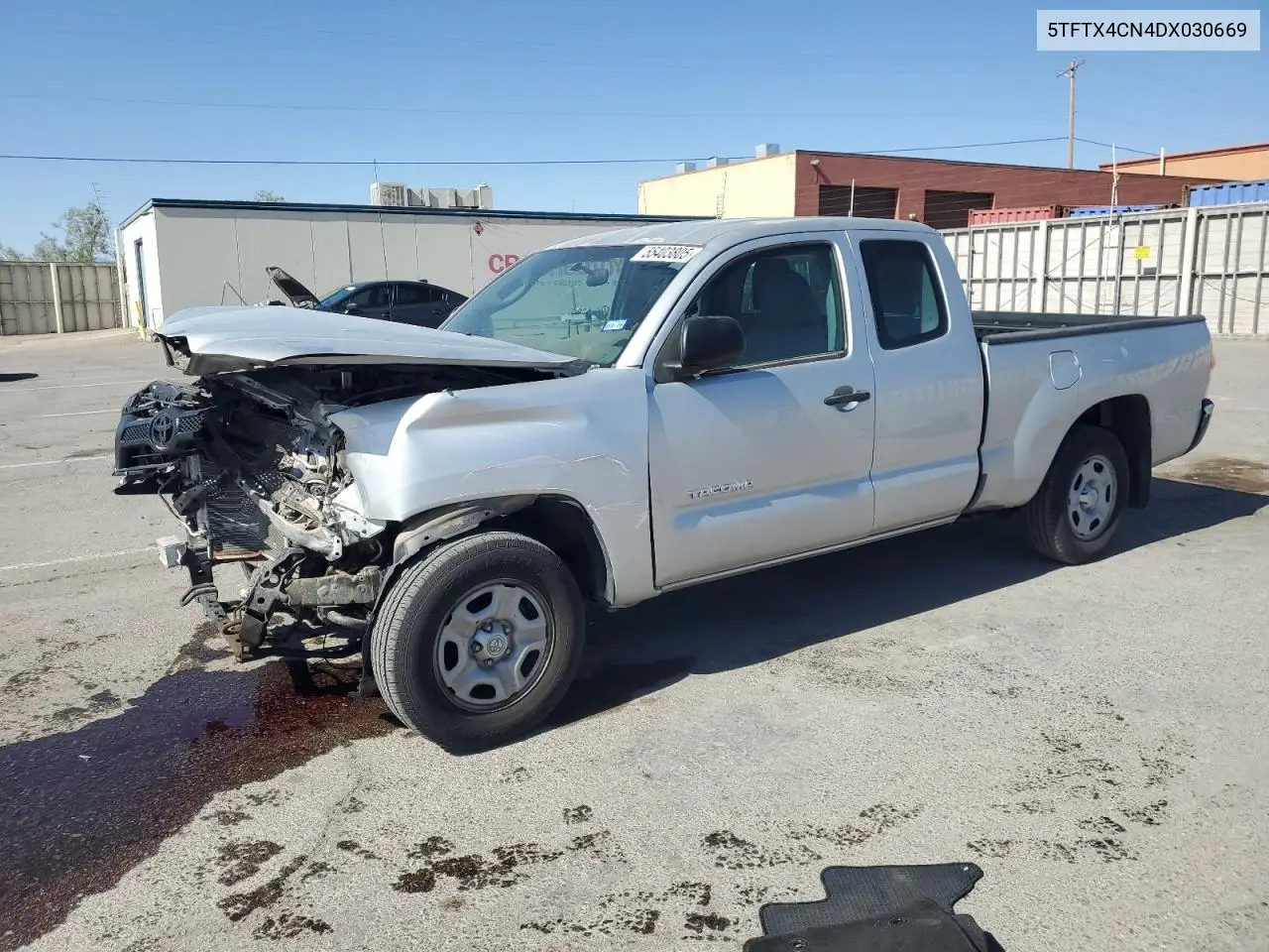 2013 Toyota Tacoma Access Cab VIN: 5TFTX4CN4DX030669 Lot: 55403805