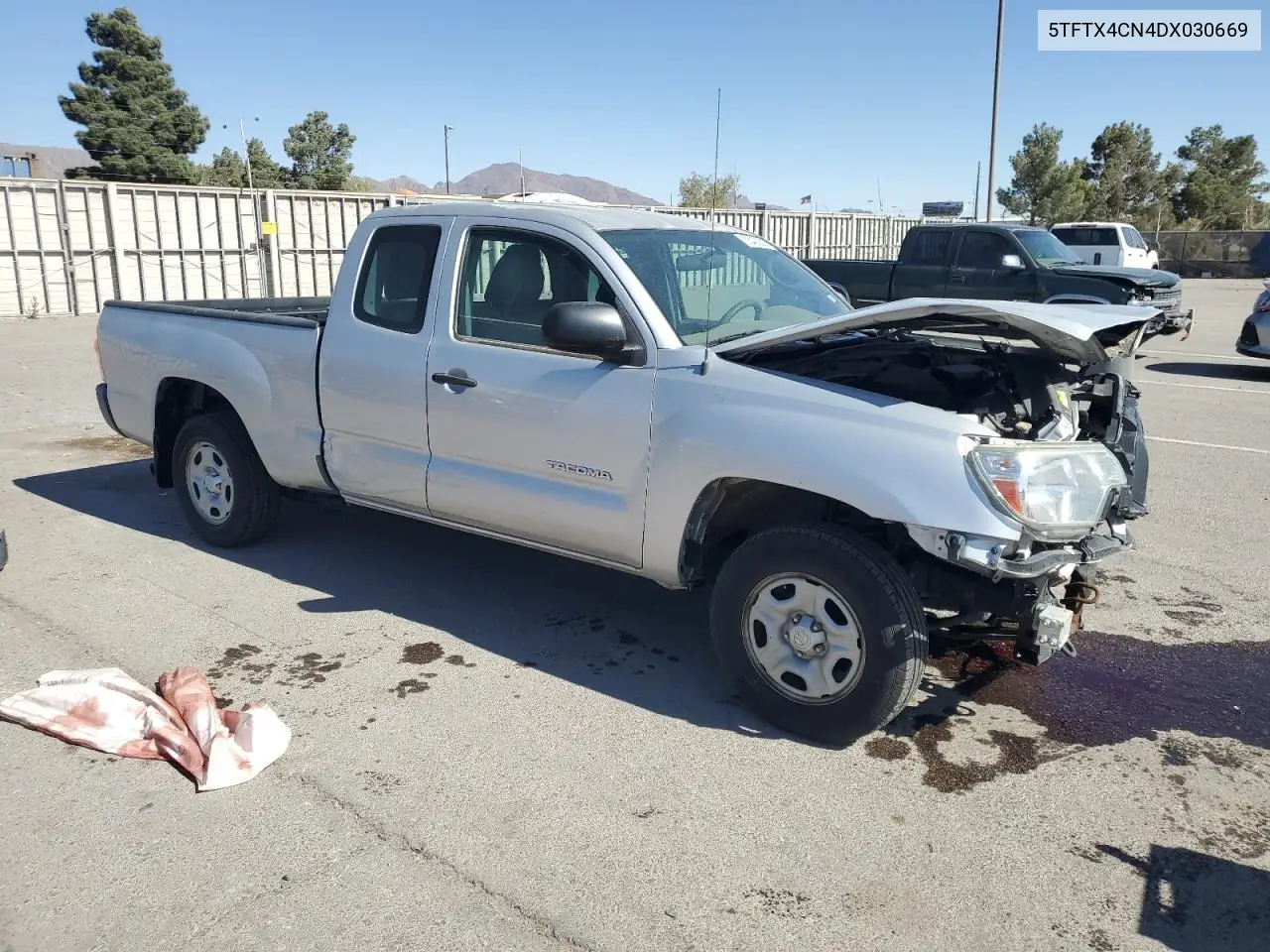 2013 Toyota Tacoma Access Cab VIN: 5TFTX4CN4DX030669 Lot: 55403805