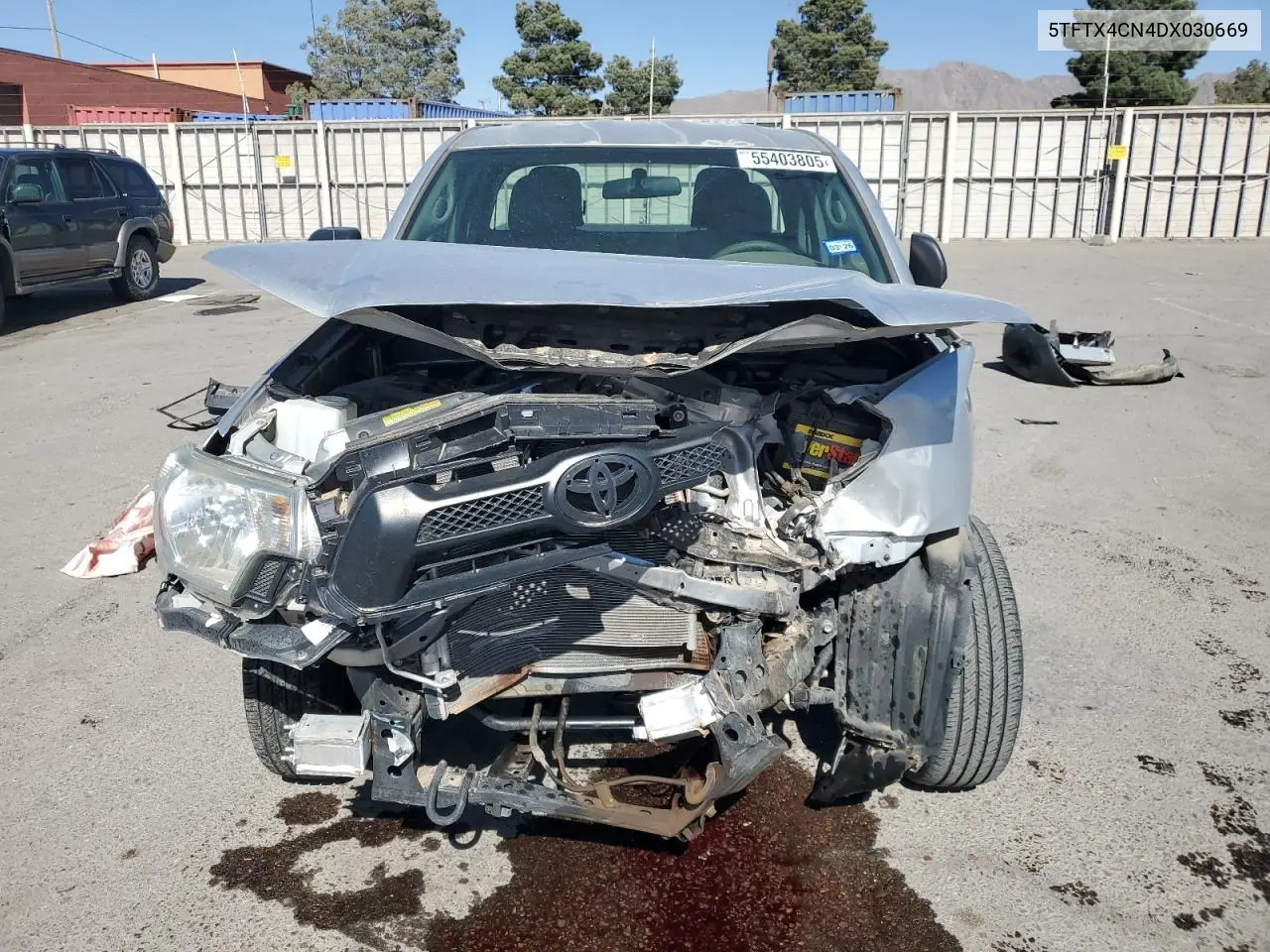 2013 Toyota Tacoma Access Cab VIN: 5TFTX4CN4DX030669 Lot: 55403805