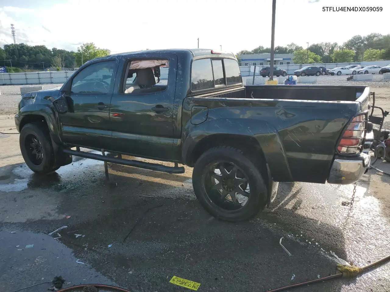 2013 Toyota Tacoma Double Cab VIN: 5TFLU4EN4DX059059 Lot: 56977495