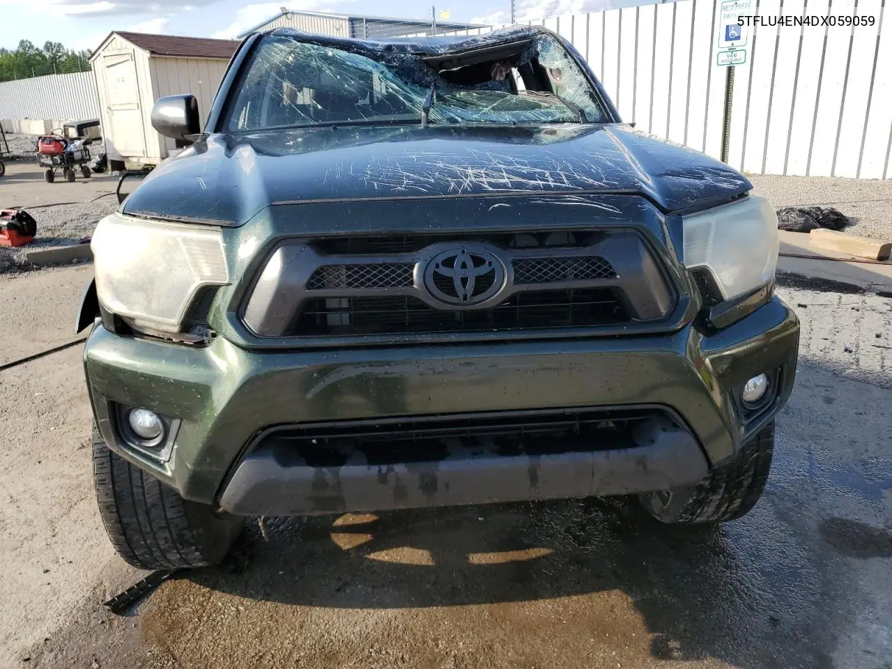 2013 Toyota Tacoma Double Cab VIN: 5TFLU4EN4DX059059 Lot: 56977495